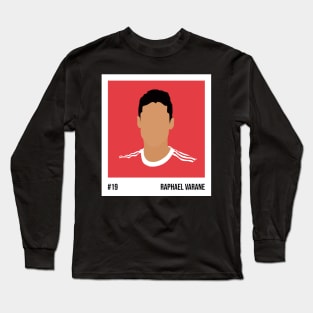 Raphael Varane Minimalistic Camera Film Long Sleeve T-Shirt